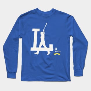 L.A. Dodgers GrandSlam Freddie Freeman White Long Sleeve T-Shirt